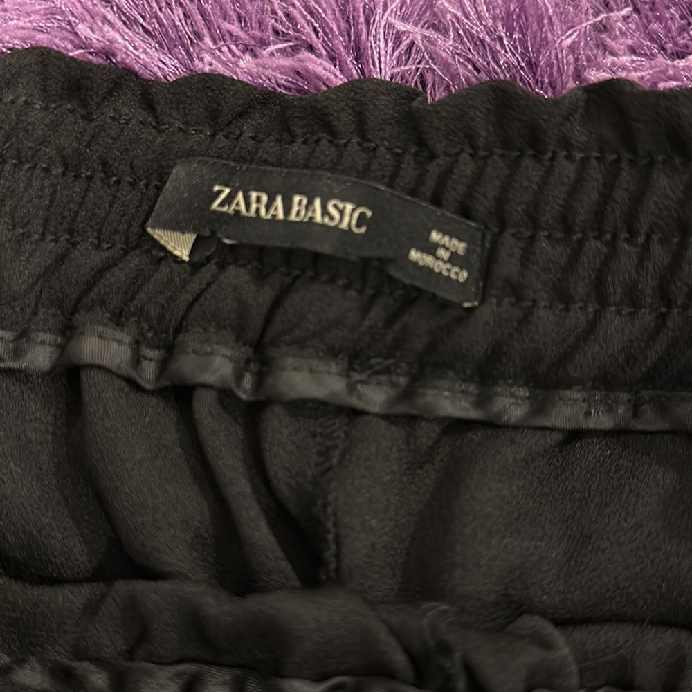 Zara Basic Black Pants - image 4